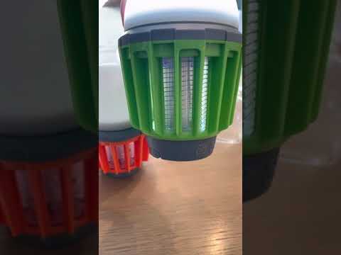 Bug Zapper Lantern Test & Review Wisely Lantern bought at Costco - YouTube