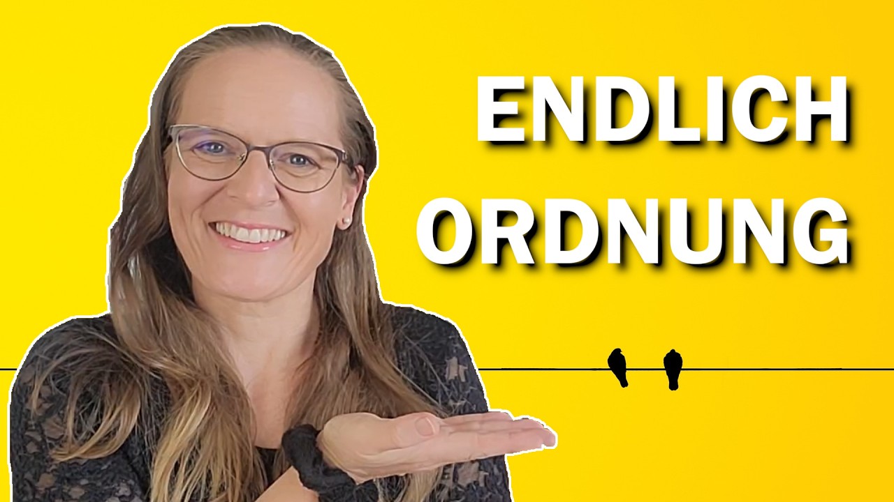 5 Regeln gegen dein tägliches CHAOS - (so habe ich mein Leben in Ordnung gebracht)