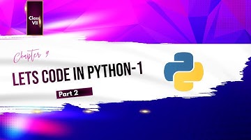 Class 7 Computer/Chapter 9/ Let