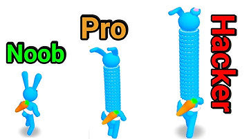 Long Neck Run Noob Vs Pro Vs Hacker long neck run vs tall man run long neck run vs layer man run 012