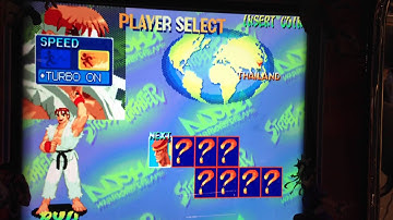 Multi Game Upright - Street Fighter Alpha - Gameplay - Arcade-Base.com