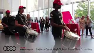 Code Blue Drumline - Audi Grand Opening