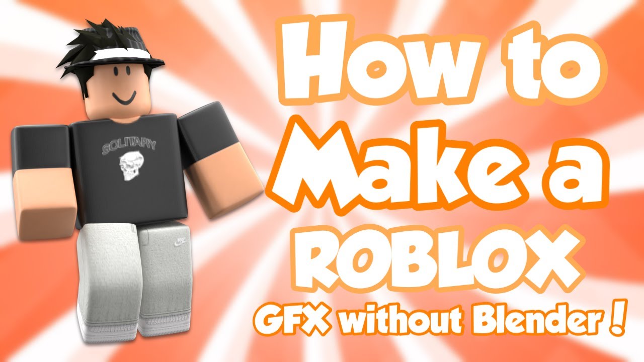 make a roblox gfx thumbnail or logo