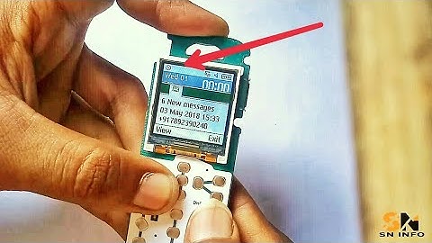 Samsung GT-E1200Y no network problem salustion