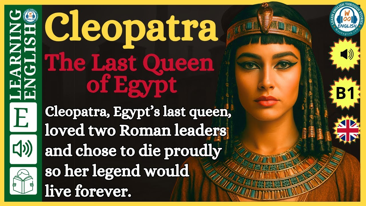 Cleopatra – The Last Queen of Egypt | learn english through story