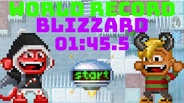 Blizzard World Record Speedrun: 01:45.5 | PixelWorlds CW