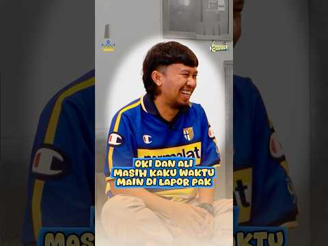 Oki dan Ali masih kaku waktu main di Lapor Pak
