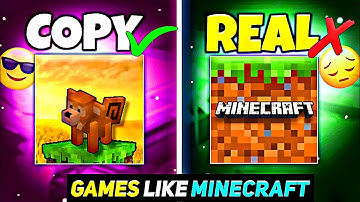 TOP 5 GAMES LIKE MINECRAFT 1.21+ JAVA EDITION 🤩 | BEST MINECRAFT COPY
