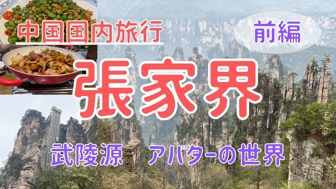 【張家界】アバターの舞台と世界一高い屋外エレベーターのある武陵源 大自然が生み出す絶景【中国国内旅行】