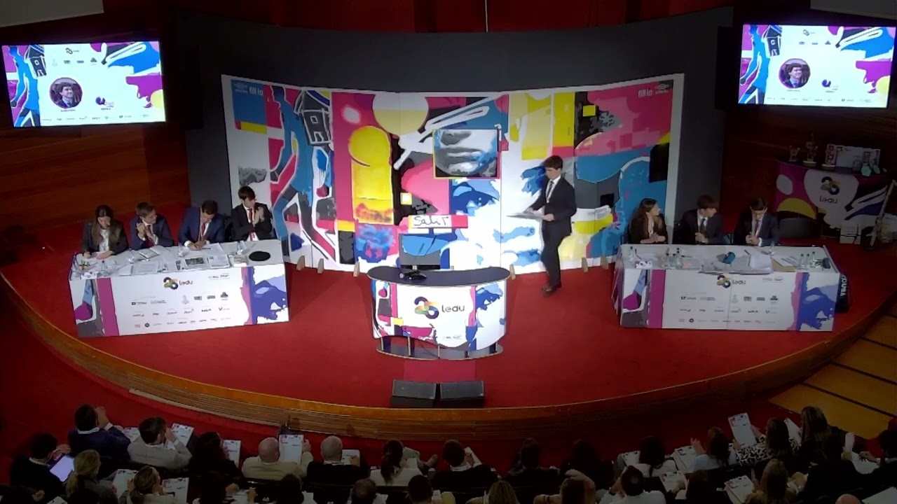 Final de la Liga Española de Debate Universitario (Ledu) en Vitoria-Gasteiz 2025