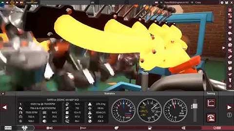 Twin RB28 Engines in a Single V12 in Automation game.