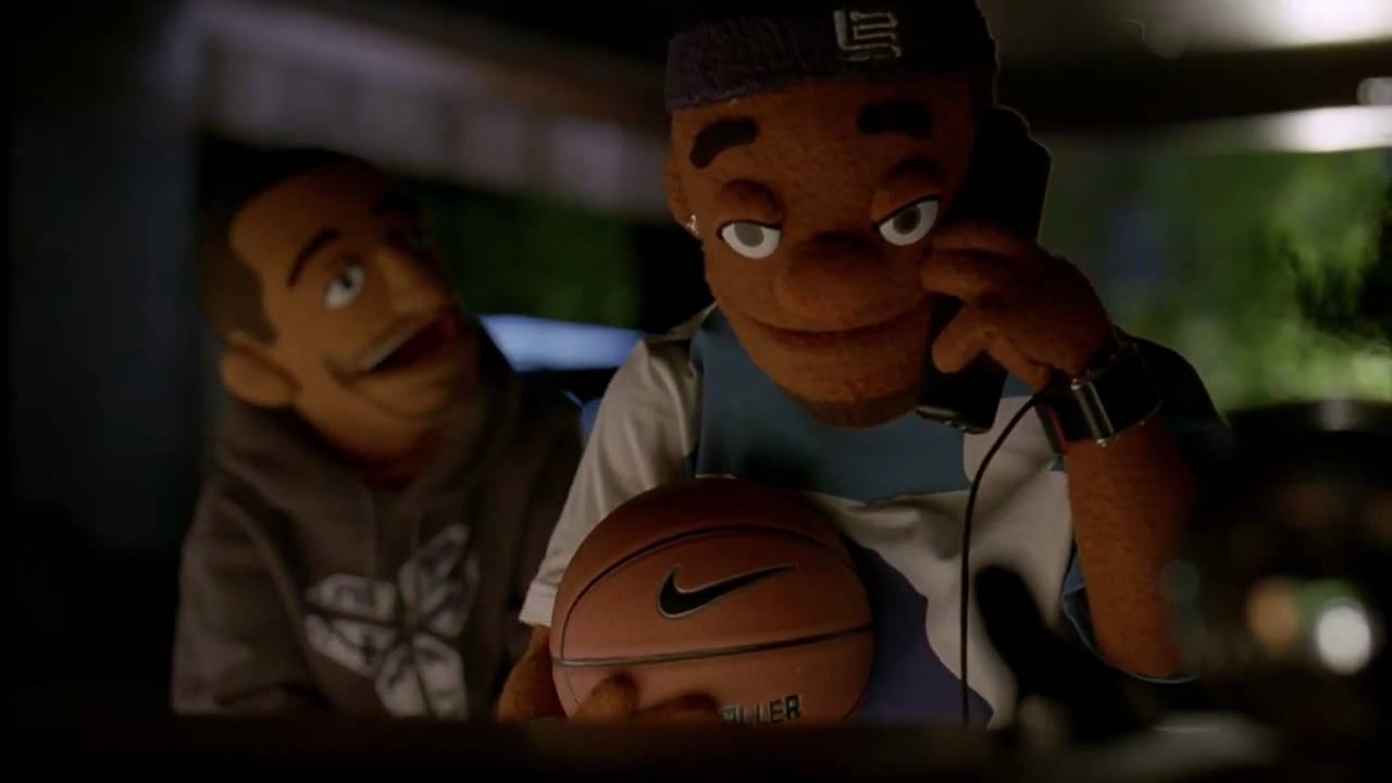 kobe and lebron puppet commercials