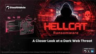 [StealthMole Webinar] The Network Behind HellCat Ransomware