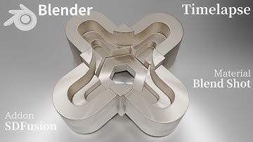 Blenderのアドオン「SDFusion」の紹介動画です。概要欄にURLがあります。#blender #addon #sdfussion