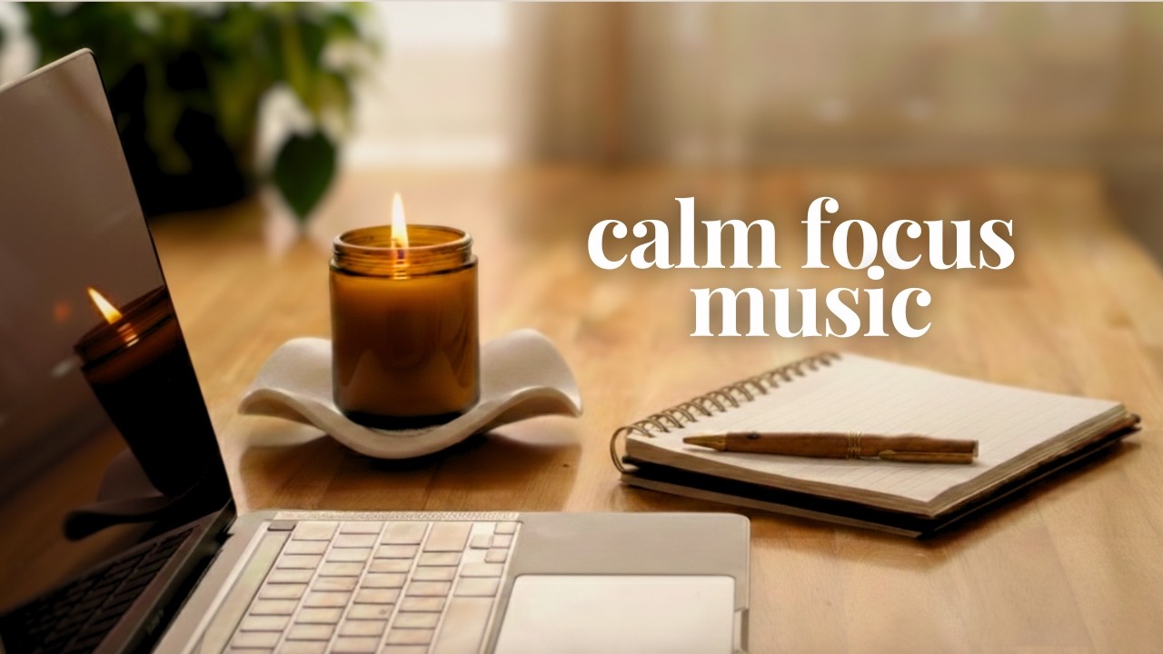 Calm Focus | Elegant felt piano for work & study