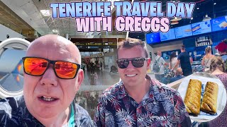 Flying from Tenerife to Liverpool ✈️ Full Jet2 Journey & NEW Greggs at Tenerife Airport! 🇪🇸🇬🇧