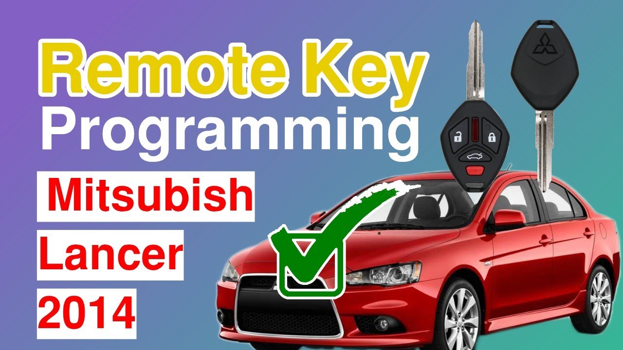 Программирование дистанционного ключа Mitsubish Lancer 2014 года
