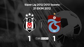 21.10.2012 | Beşiktaş-Trabzonspor | 1-1