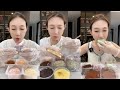 ASMR Mukbang Mochi, Tiramisu & Soft Dessert Cups | Sweet Cake Eating Sounds