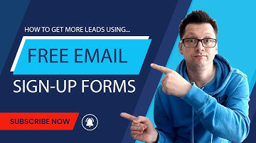 How to Convert Website Visitors Using Free Email Signup Forms