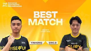 YINHONG VS ERIC.B || BEST MATCH | ASIA-PACIFIC PRELIMINARIES GROUP B  | SWC2026 | Summoners War