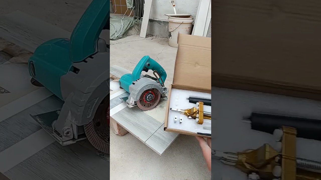 This portable tile cutter is perfect for cutting