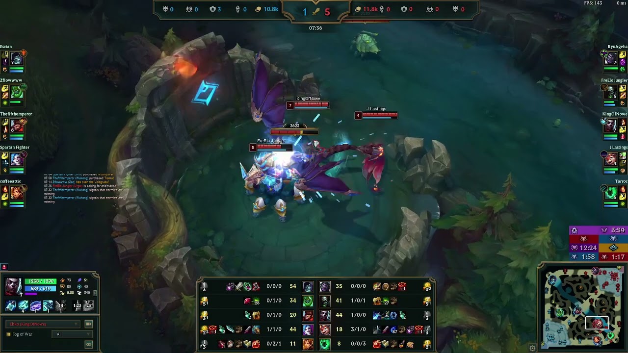 Ekko Practice Vs My Main