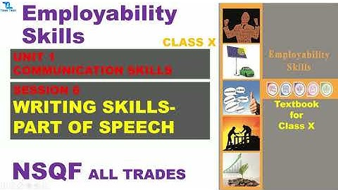 Writing Skills: Parts of Speech