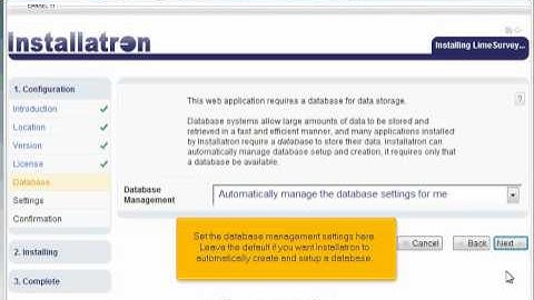 How to install LimeSurvey in Installatron | HostVizor