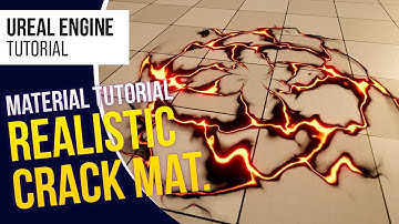 UE5 l Realistic Crack Materials: A Step-by-Step Tutorial l Unreal Engine 5