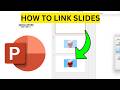 How To Link Slides on Powerpoint(EASY)