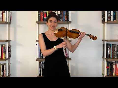 How to play Vivaldi's Spring from the Four Seasons - Alana Youssefian, baroque violin