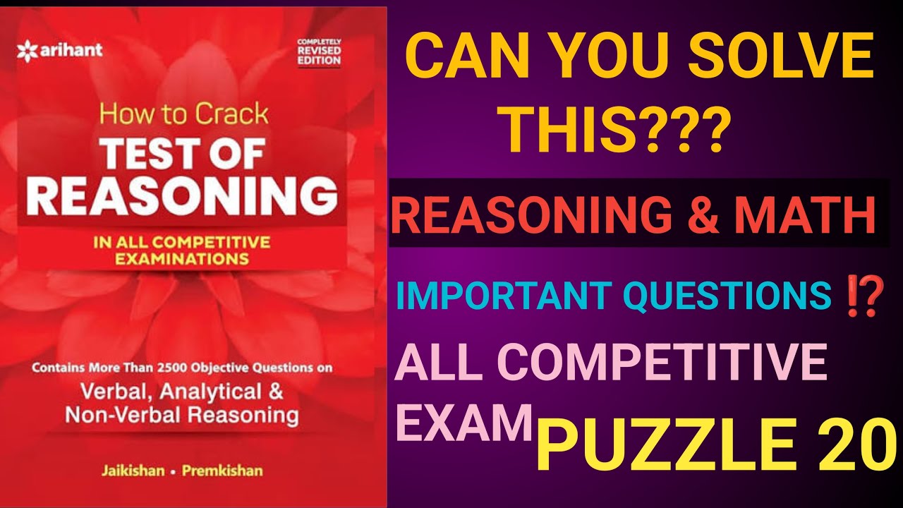Reasoning IQ level of test series
