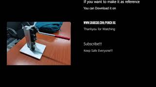 Autodesk Inventor Cutting Punch Jig Assembly