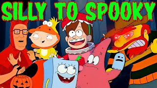 Cartoon Halloween Specials: Silly to Spooky