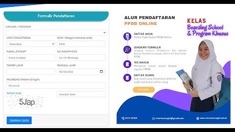 Aplikasi PPDB Online Sesuai Dapodik dan Emis 1