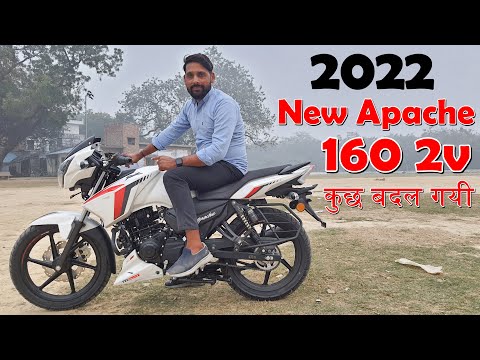 New Tvs Apache RTR 160 2V Bs6 2022 New Update Review | Apache rtr 160 Onroad Price In 2022
