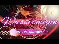 "GRANDIOS! DER WEITERE WEG VERLÄUFT ANDERS, ALS GEDACHT" Wassermann ♒️ 22.-28. Juni 2026