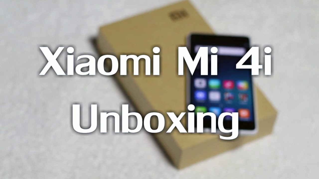 Xiaomi Mi 4i Unboxing and Hands-on Preview