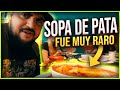 ARGENTINO PRUEBA SOPA DE PATA en EL SALVADOR 😲🇸🇻 ft SOLEDAD MEJIA