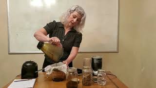 Make your own alcohol intermediary extracted oil