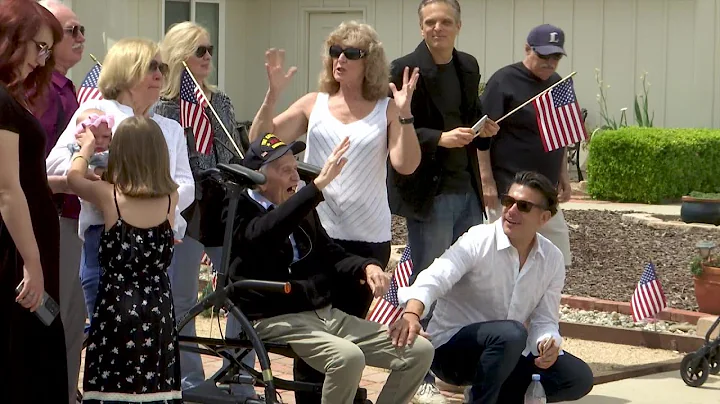 WWII Veteran's 100th birthday celebrated with community