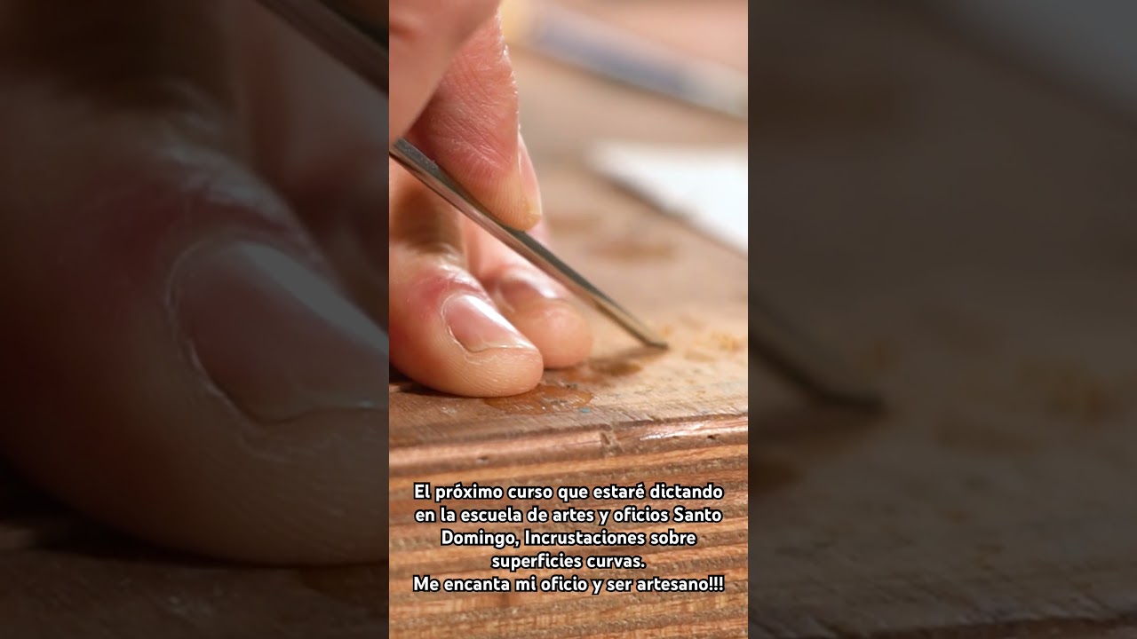 Incrustaciones sobre superficies curvas