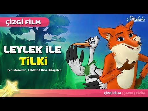 Adisebaba Çizgi Film Masallar - Leylek ile Tilki