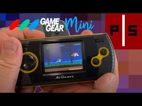 Game Gear Mini? | The AtGames Arcade Gamer Portable | Pixel Slayers 4K