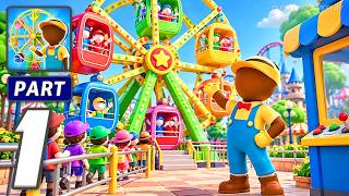 Awesome Park: Idle Game - Gameplay Walkthrough Part 1 (iOS, Android)