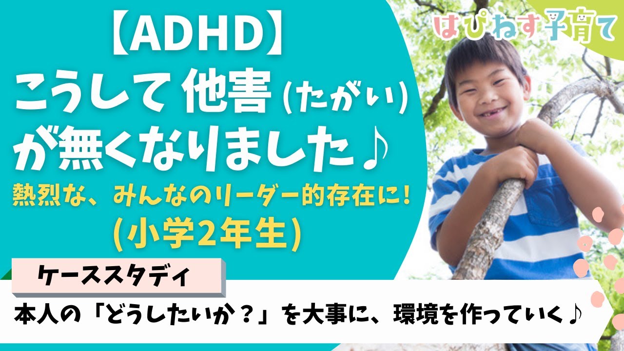 【他害・子育て】こうして他害が無くなった！《小学2年生実例》