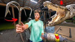 I Traveled to Florida to HUNT Giant ALLIGATORS & Go Fishing for RIVER BASS **DANGEROUS** (Part 1)