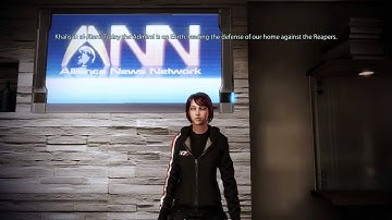 Mass Effect 3 Citadel DLC Playthrough pt1 Anderson History Lesson