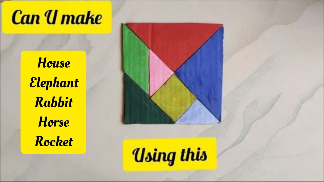 How to build a Wooden Tangram puzzle set - The Nomad Studio